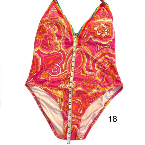 TRINA TURK Morning Sunrise One-pc Swimsuit 🏄🏻‍♀️ - Picture 12 of 13